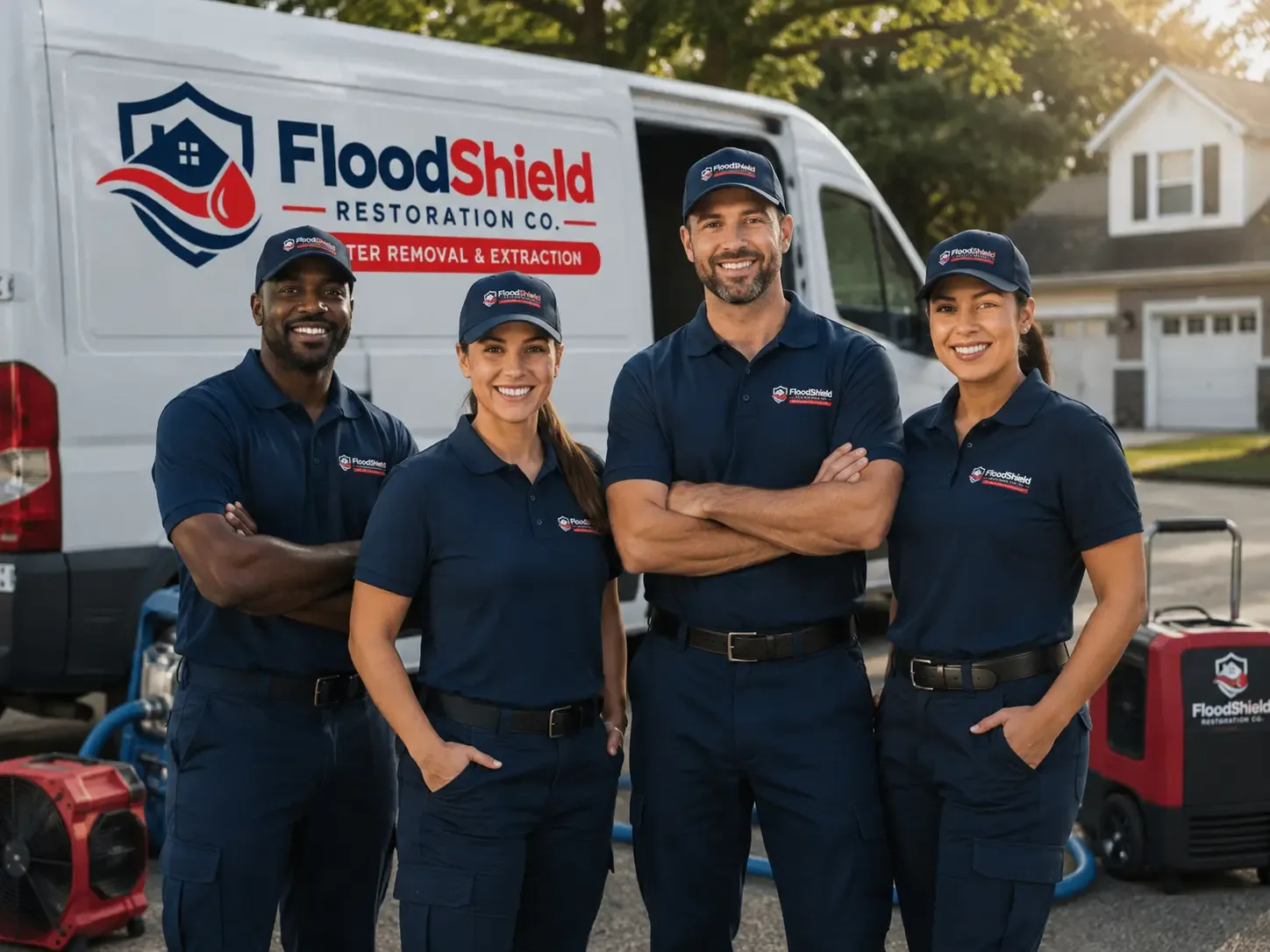 Flood Damage Restoration company in Knox Dale, PA